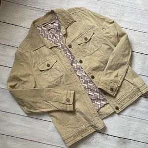 Ruff Hewn Tan Suede Jacket